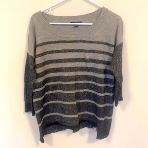 Sweater from American Eagle.  High-low style (lower in the back).  Size medium.